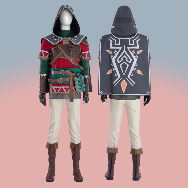 Zelda Tears of the Kingdom Link Hylian Tunic Cosplay Costume Game The Legend of Zelda Halloween Suit