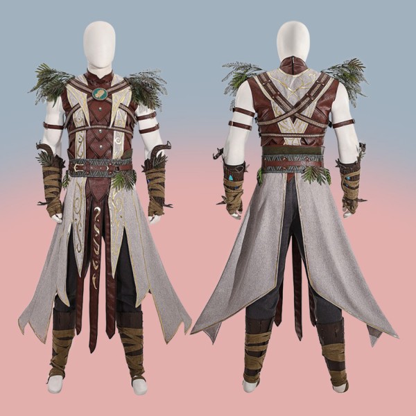 Halsin Cosplay Costume Game Baldurs Gate 3 Halloween Suit