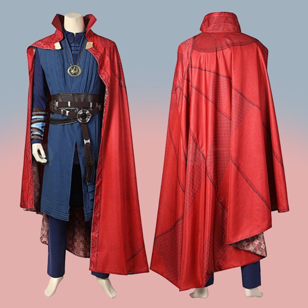 Doctor Strange Suit Stephen Strange Cosplay Costumes Full Set