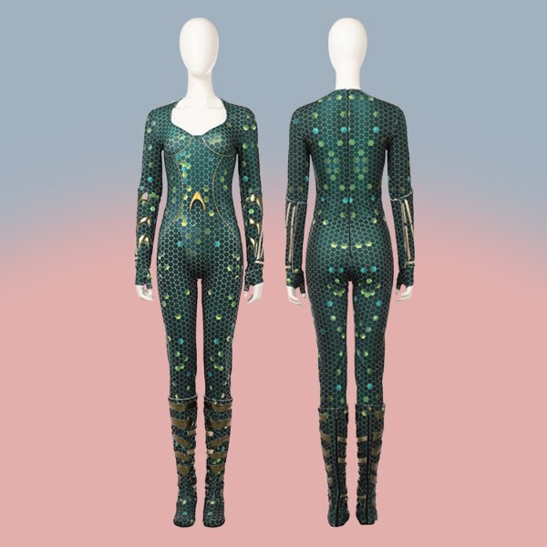 Aquaman Mera Jumpsuit Justice League Cosplay Costumes