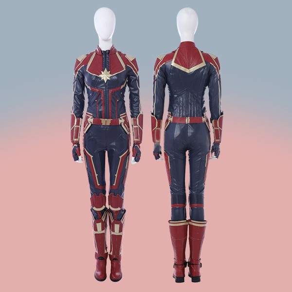 Carol Danvers Costumes Captain Marvel Cosplay Suit