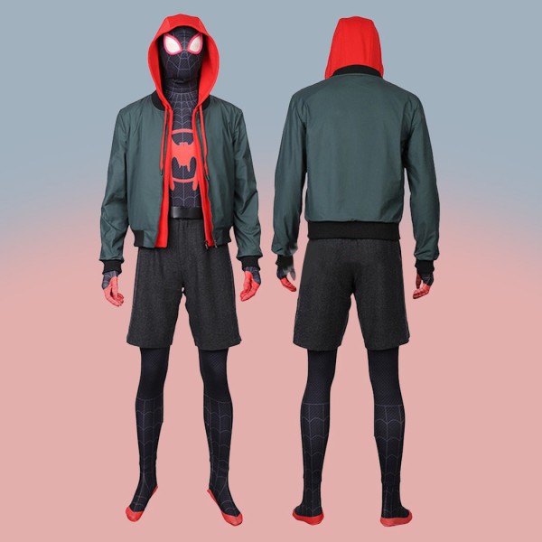 Aaron Davis Cosplay Costumes Spider Man Into The Spider Verse Suit