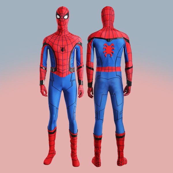 Spider Man Suit Homecoming Peter The Avengers Cosplay Costumes