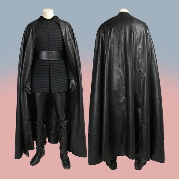 Star Wars 8 The Last Jedi Kylo Ren Cosplay Costume Deluxe Version