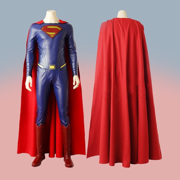 Top Level Blue Clark Costumes Superman Halloween Cosplay Suit