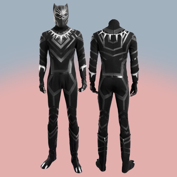 Deluxe Black Panther Cosplay Costume The Avengers Captain America Civil War Suit