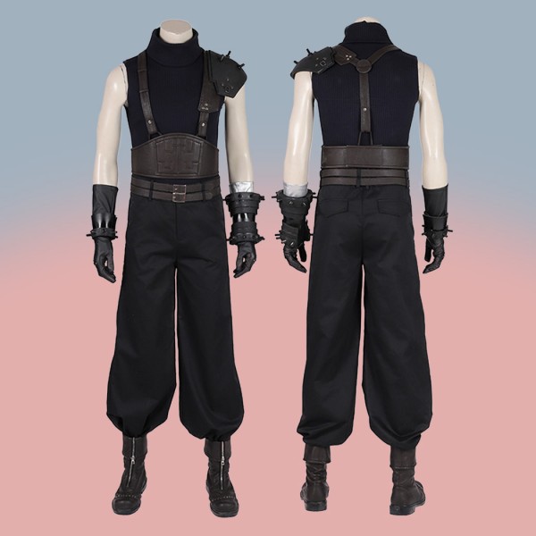 Cloud Strife Cosplay Costumes Final Fantasy VII Remake Suit