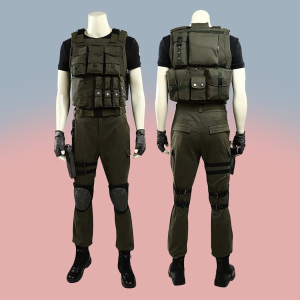 Carlos Oliveira Cosplay Costumes Resident Evil 3 Remake Suit