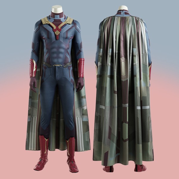 Vision Jumpsuit Wanda Vision Cosplay Costumes