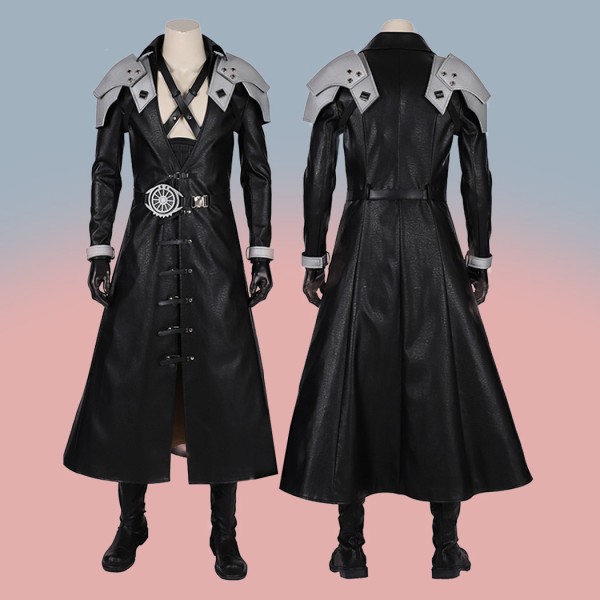 Final Fantasy VII Costume Remake Sephiroth Cosplay Suit