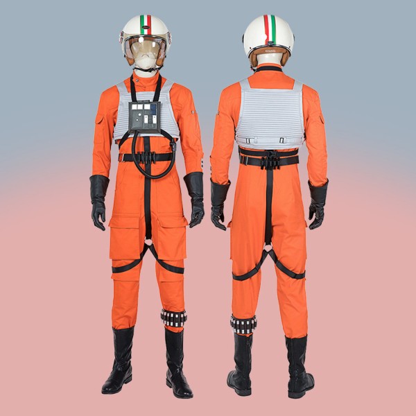 Star Wars Cosplay Costumes Luke Skywalker X-Wing Pilot Fighter Suit