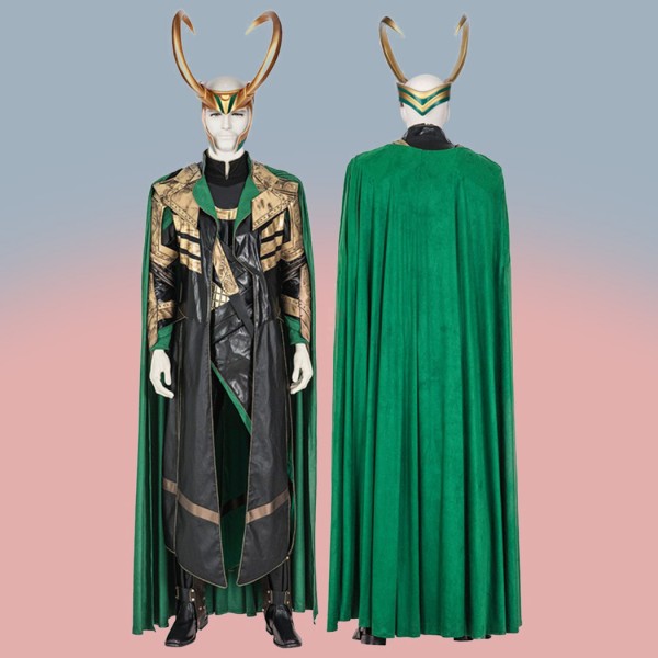 Loki Cosplay Costume 2021 TV Loki Laufeyson Armor Suit Deluxe