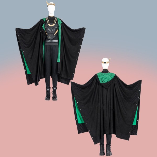 Female Loki Cosplay Costume Lady Loki Sylvie Lushton Suit