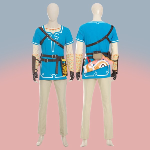 Link Cosplay Costume The Legend of Zelda Breath of The Wild Link Suit