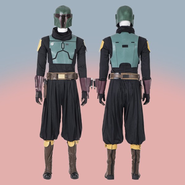 The Mandalorian Boba Fett Cosplay Costume Star Wars Suit