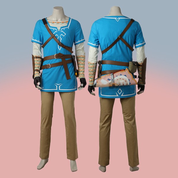 Link Costumes The Legend Of Zelda Breath Of The Wild Cosplay Suit