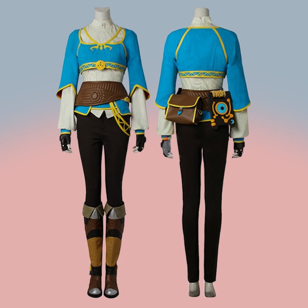 Zelda Cosplay Costumes The Legend Of Zelda Breath Of The Wild Princess Suit