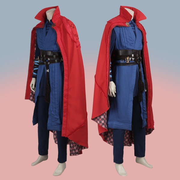 Doctor Strange Cosplay Costumes Stephen Vincent Suit