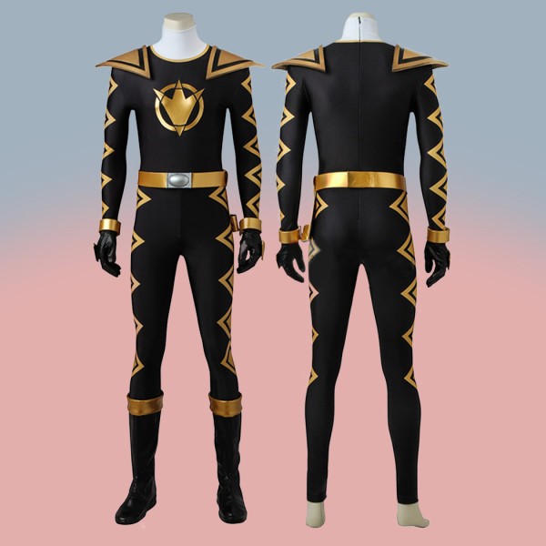 Tommy Oliver Costumes Power Rangers Dino Thunder Black Dino Ranger Cosplay Suit