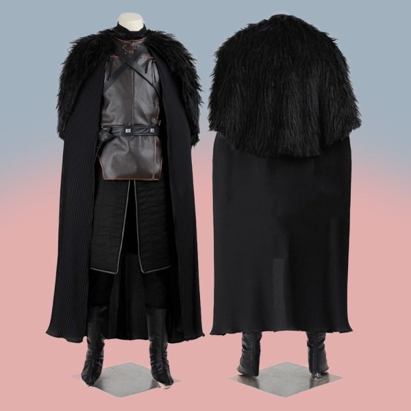 Jon Snow Targaryen Suit Game of Thrones Halloween Cosplay Costumes