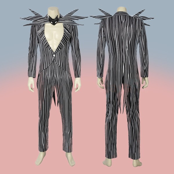 Jack Skellington Cosplay Costumes The Nightmare Before Christmas Suit