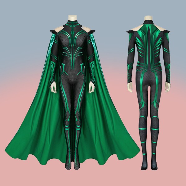 Hela Jumpsuit Thor Ragnarok Cosplay Costumes