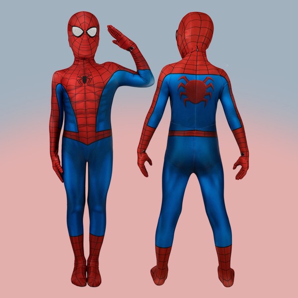 Kids Spider-Man Jumpsuit Spiderman Classic Ultimate Cosplay Costumes