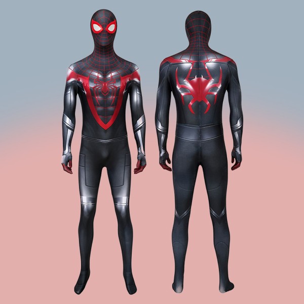 Spiderman Jumpsuit Spider Man PS5 Miles Morales Cosplay Costumes