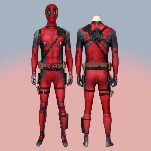 Deadpool Wade Wilson Jumpsuit Halloween Cosplay Costumes