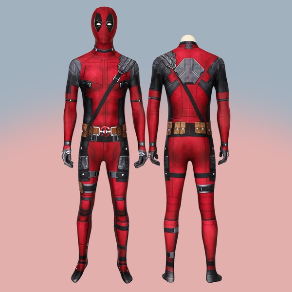 New Deadpool Cosplay Jumpsuit Wade Wilson Costumes