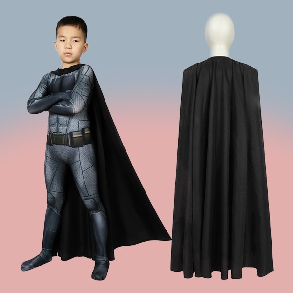 Children Batman Jumpsuit Bruce Wayne Cosplay Costumes