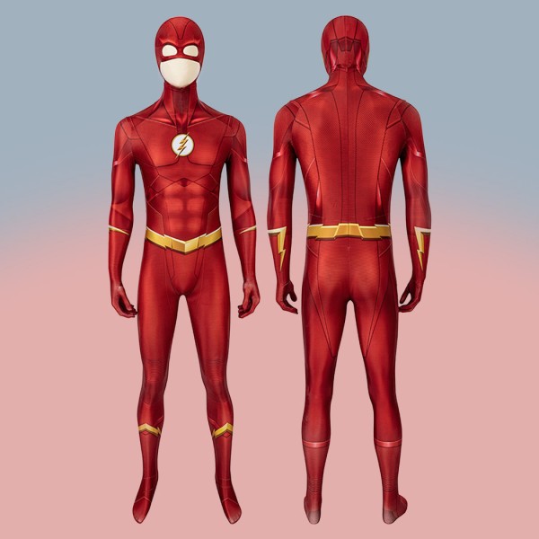 Barry Allen Red Bodysuit The Flash Cosplay Costume