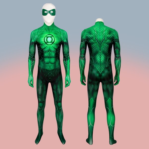 Jordan Green Cosplay Jumpsuit Green Lantern Costumes