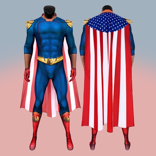 Adult The Boys Cosplay Jumpsuit The Homelander Costumes