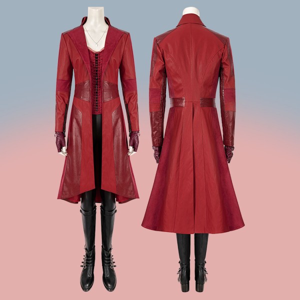 Captain America 3 Civil War Wanda Maximoff Cosplay Suit Scarlet Witch Costumes