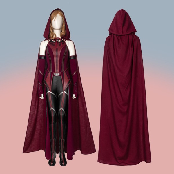 2021 Wanda Cosplay Costume WandaVision New Wanda Maximoff Scarlet Witch Suit