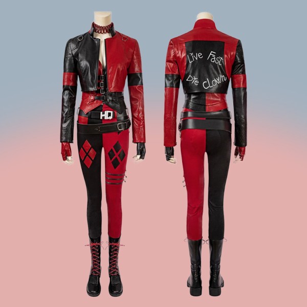 Margot Robbie Harley Quinn Halloween Costumes Suicide Squad Cosplay Suit