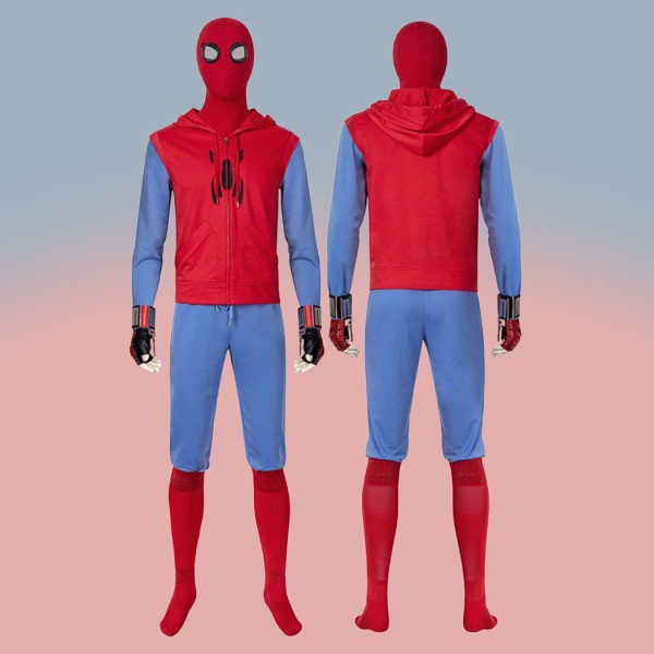 Spiderman Cosplay Costumes Spider-Man Homecoming Peter Parker Suit