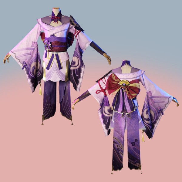 Baal Cosplay Costume Genshin Impact Raiden Suit