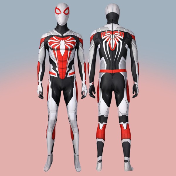 Spiderman Costume PS5 Remastered New Armored Advanced Cosplay Suit