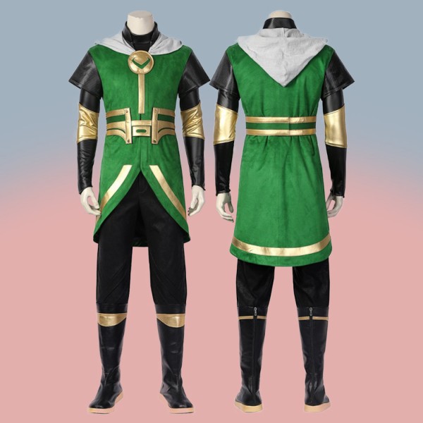 Kids Loki Cosplay Costume 2021 Loki Laufeyson Suit