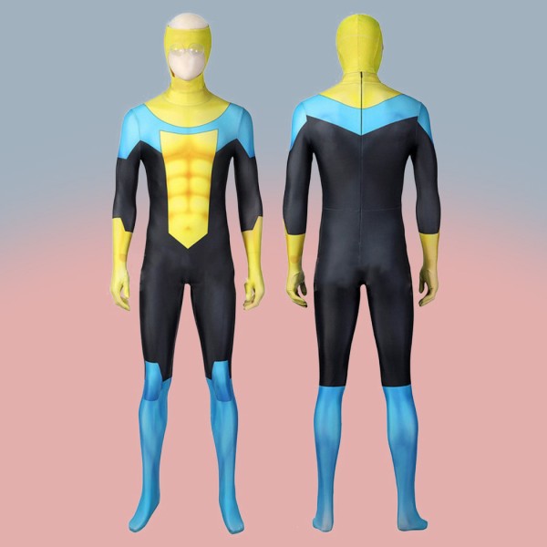 Invincible Mark Grayson Cosplay Suit Zentai Halloween Costume