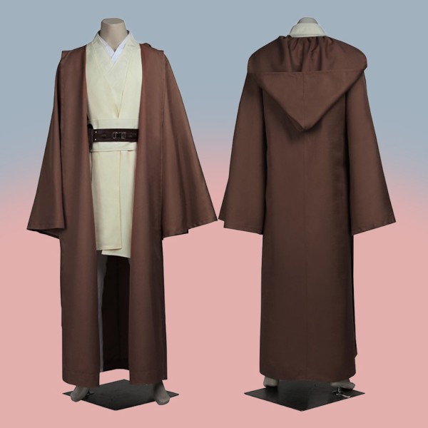 Star Wars Costumes Jedi Knight Obi-Wan Kenobi Cosplay Suit