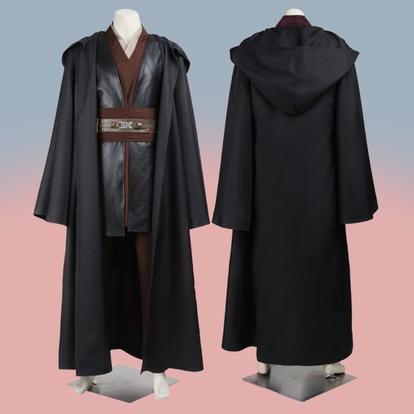 Jedi Knight Anakin Skywalker Costume Star Wars Cosplay Suit