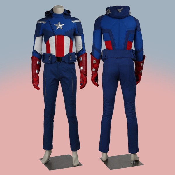 Steve Rogers Cosplay Costume Avengers 1 Captain America Suits