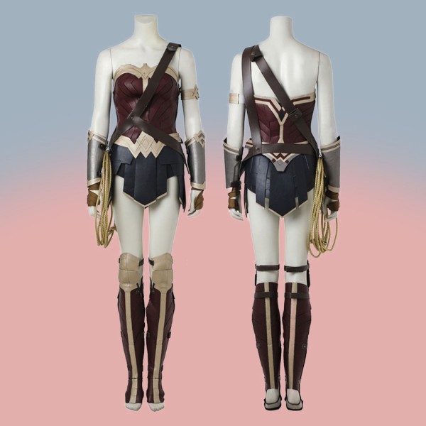 Diana Cosplay Costume Justice League Wonder Woman Suit Improved Version