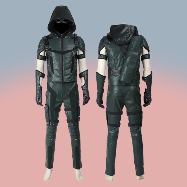 Arrow Season 8 Cosplay Costume Oliver Queen Halloween Suit