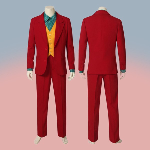 Joker Joaquin Rafael Phoenix Red Unifrom CCosplay Suit