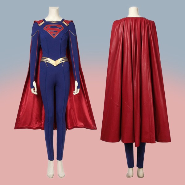 Melissa Benoist Cosplay Suit The Flash Movie Supergirl Kara Zor-El Costume