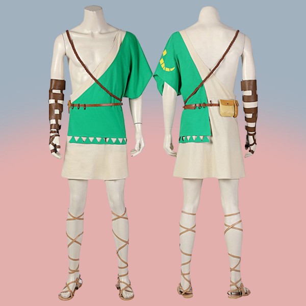 The Legend of Zelda Breath of The Wild 2 Cosplay Suit Link Costumes